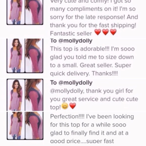 ♥️M/L LAST♥️ Two Tone Wine Lace Sleeve UMGEE Tunic - Picture 3 of 4