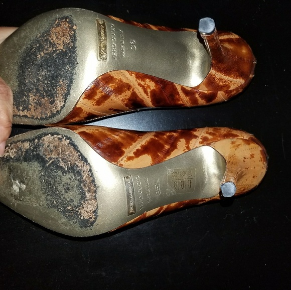 dolce and gabbana vero cuoio pumps