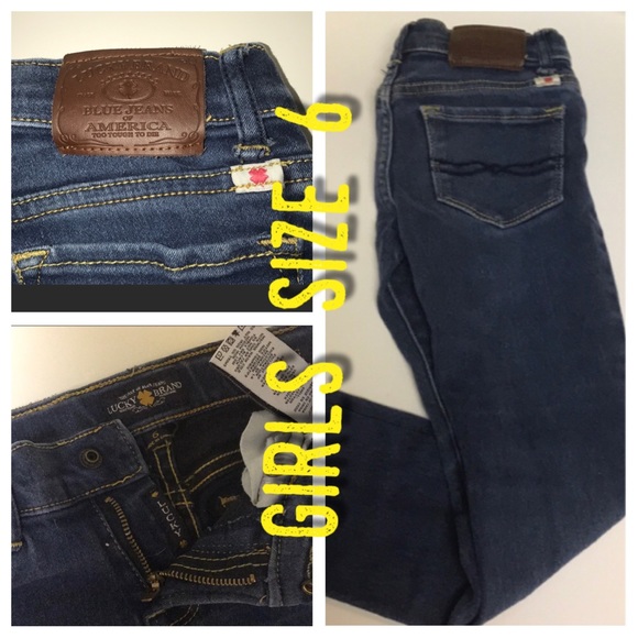 Lucky Brand Other - Girls Lucky Brand Skinny Jeans Size 6