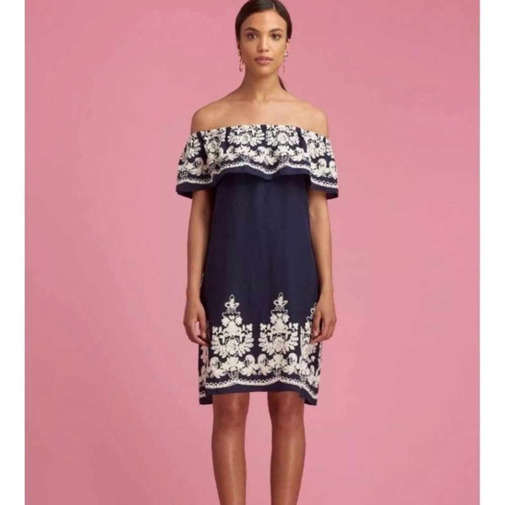 ECI Off the Shoulder Dress