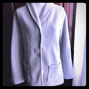 SUSAN GRAVER• grey woman's coat