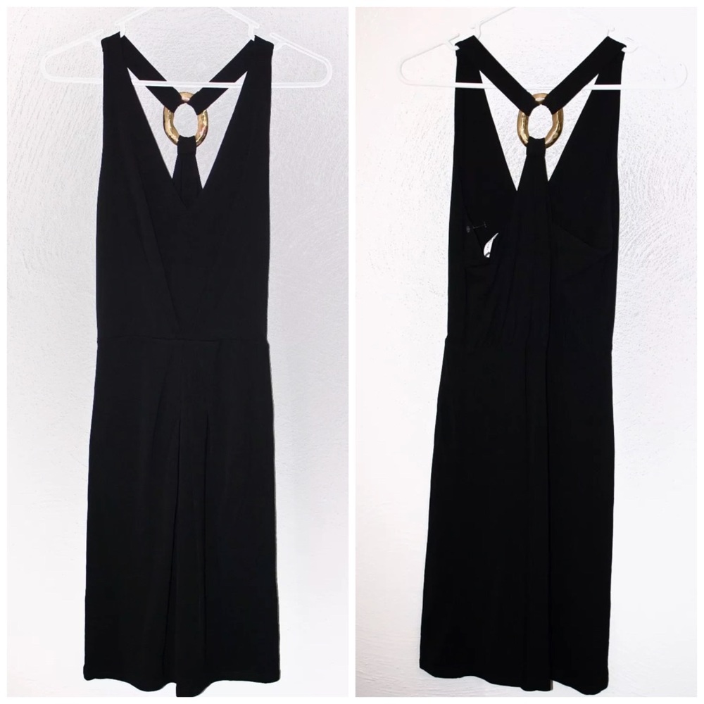 JOSIE NATORI BLACK COCKTAIL PARTY DRESS NWT