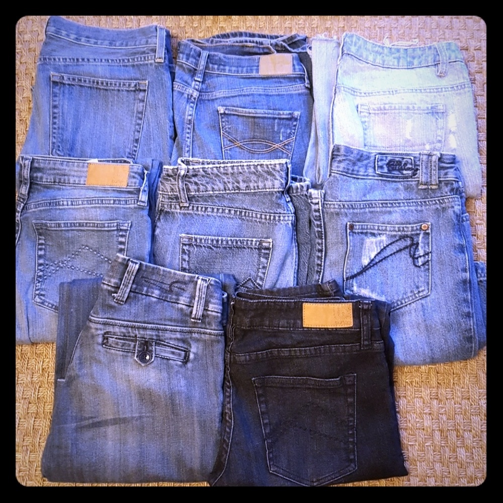 Bundle- variety of jeans