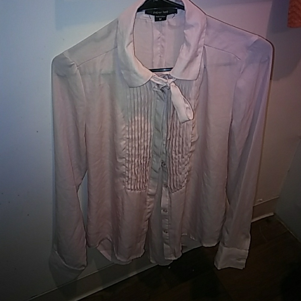Powder pink blouse