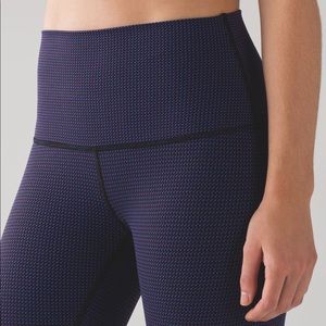 Lululemon Wunder Under Teeny Check (hi-rise)