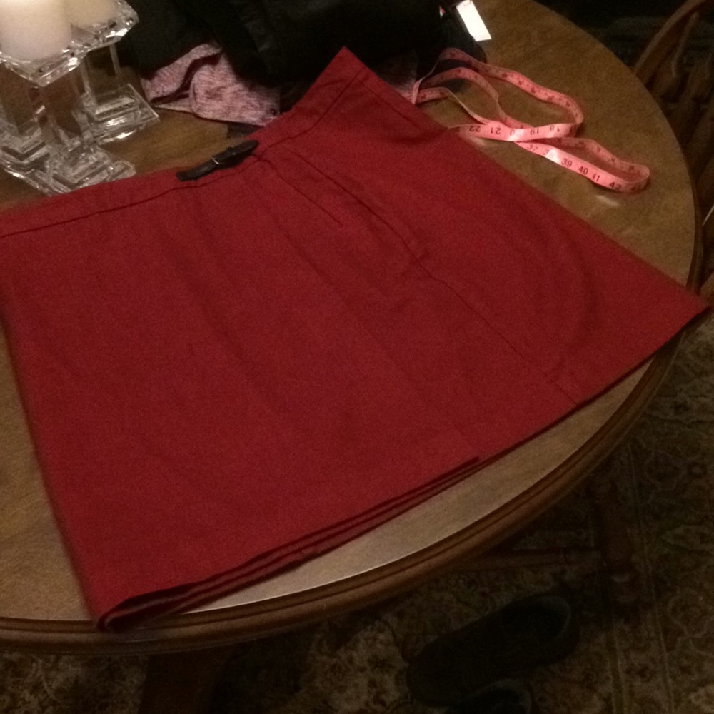 RePosh - Red LL Bean Classic Fit Skirt