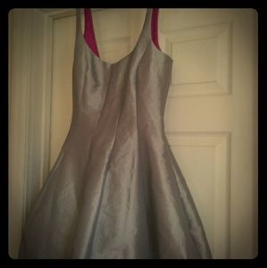 Grey cocktail dress