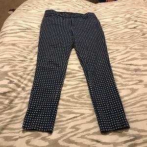 Banana Republic Sloan pants - printed