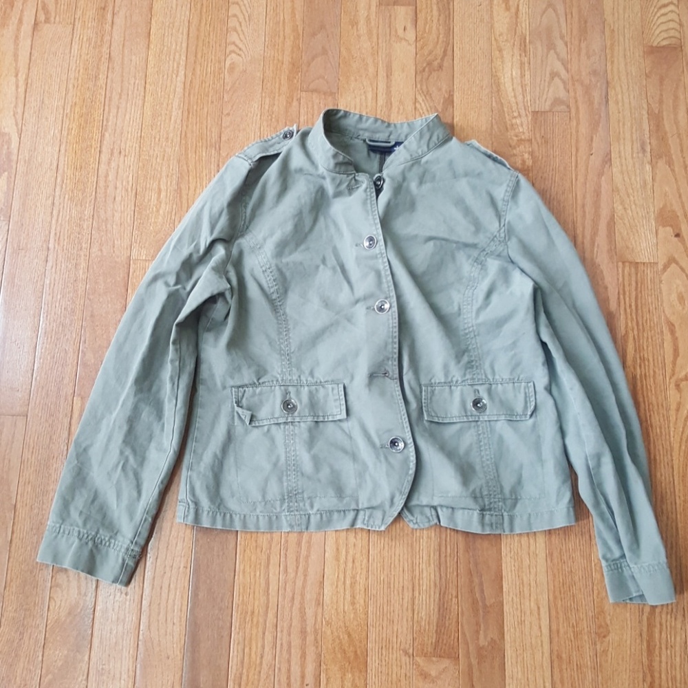 Army green utlity jacket