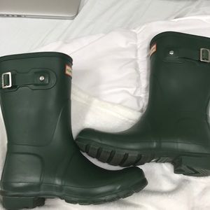 Women's Army Green Hunter Rain Boots