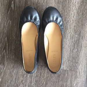 Black JCrew Cece flats 6.5
