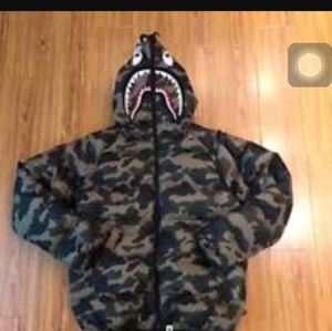 Bape camo hoodie