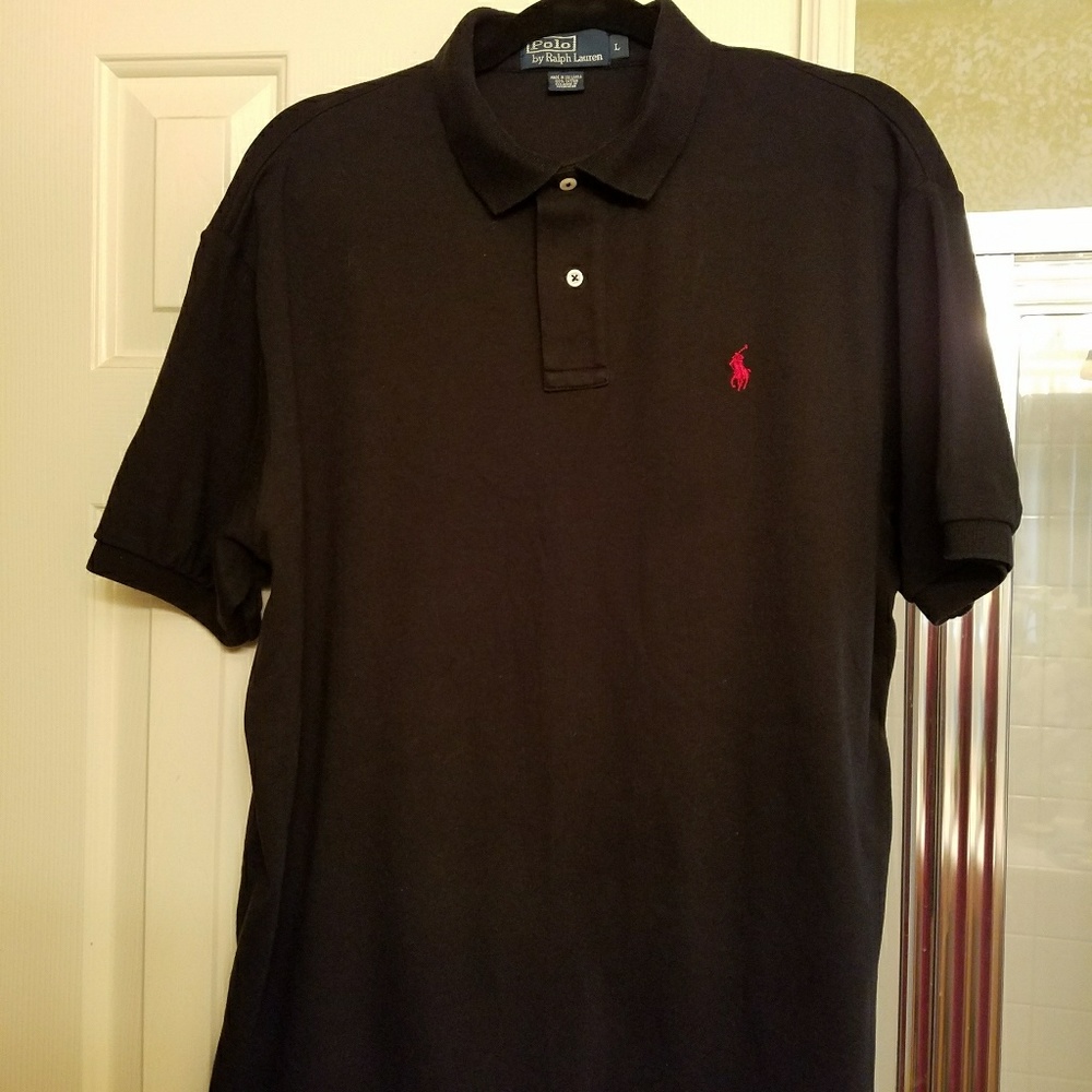 Polo Ralph Lauren short sleeve black shirt