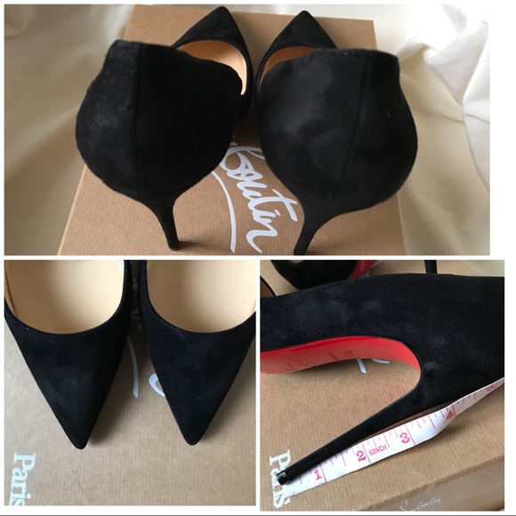 Authentic Christian Louboutin 120 veau velour - Picture 6 of 8