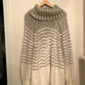 Anthropologie Sleeping On Snow Sweater Dress