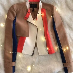 BCVGMAXAZRIA dixon color panel jacket never worn
