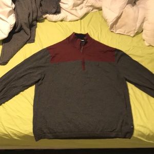 Nautica half zip sweater