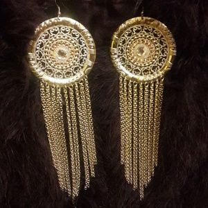 Shoulder duster earrings