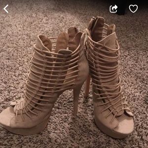Beige Heels