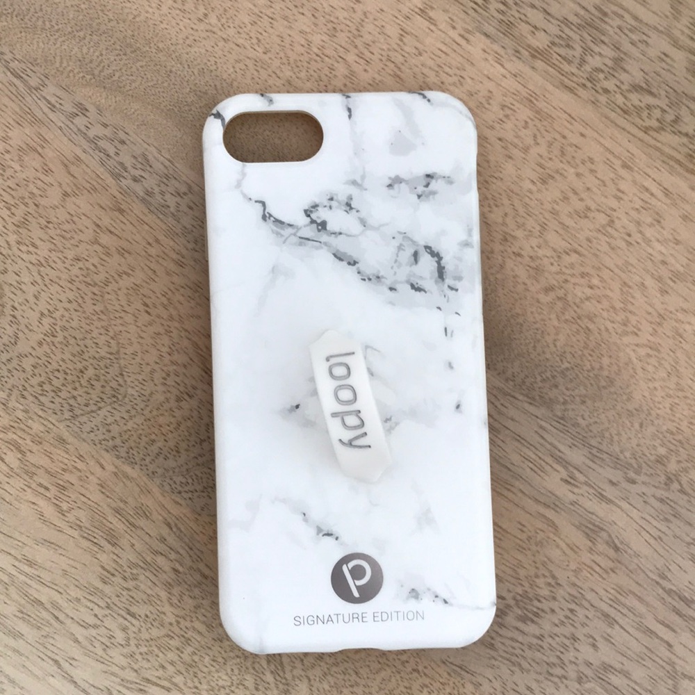 Brand New Marble Loopy iPhone 7/iPhone 8 case