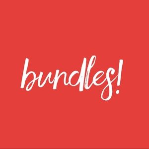 Bundle what you ❤️ & get a offer you’ll ❤️❤️!!
