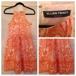 EUC Ellen Tracy Geo Print Dress - XS
