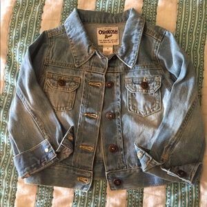 Toddler jean jacket