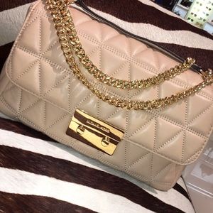 Sloan Large Quilted-Leather Shoulder Bag