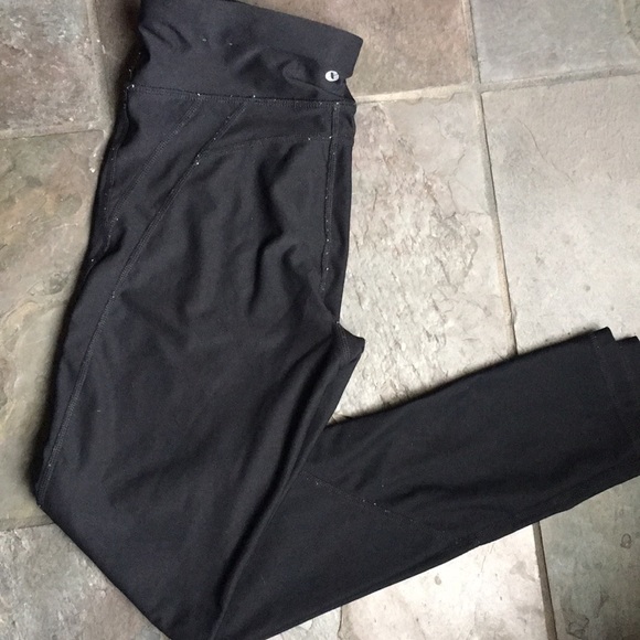 Black Athletic Leggings - Picture 1 of 3