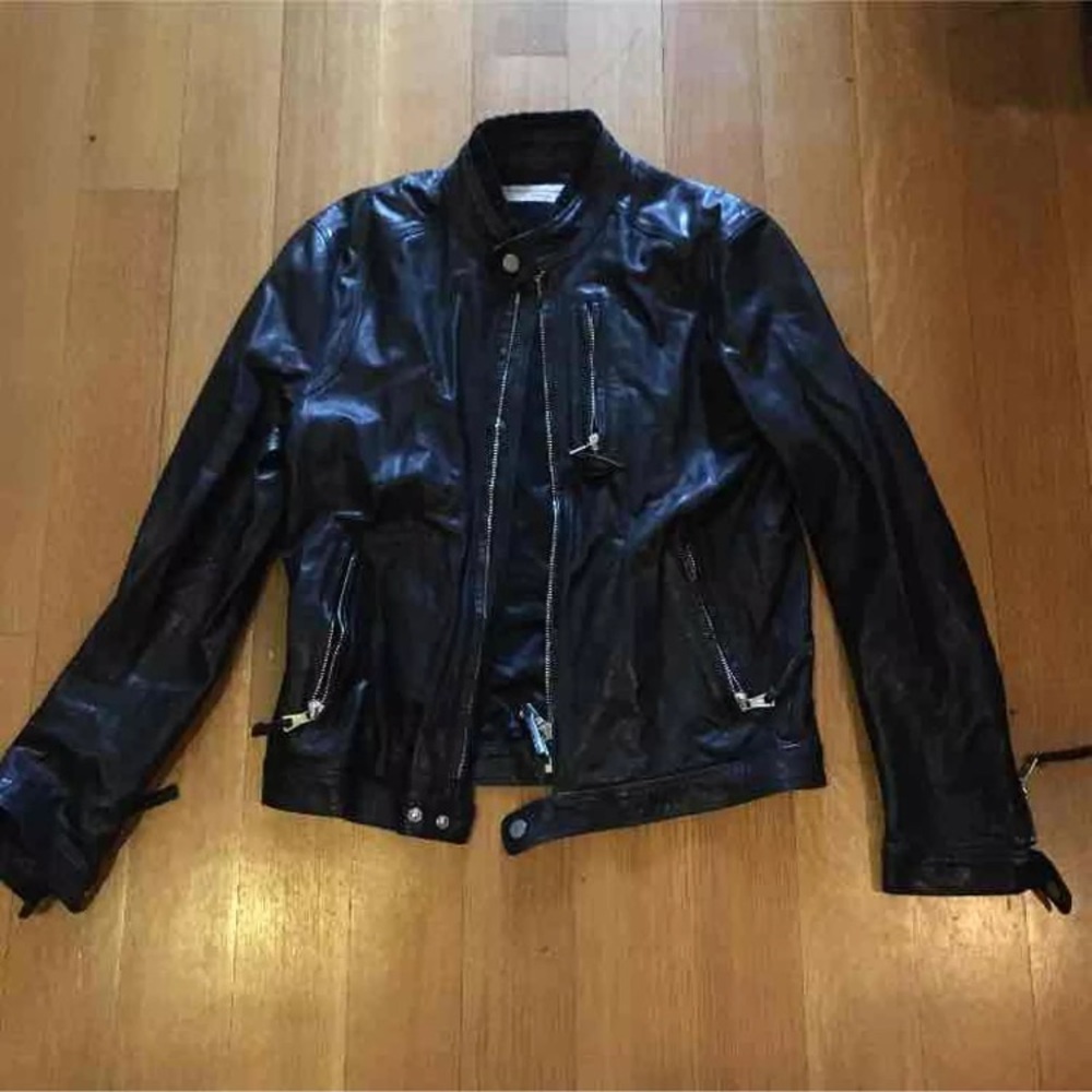 Men's leather jacket