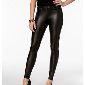 Hue Faux leather leggings