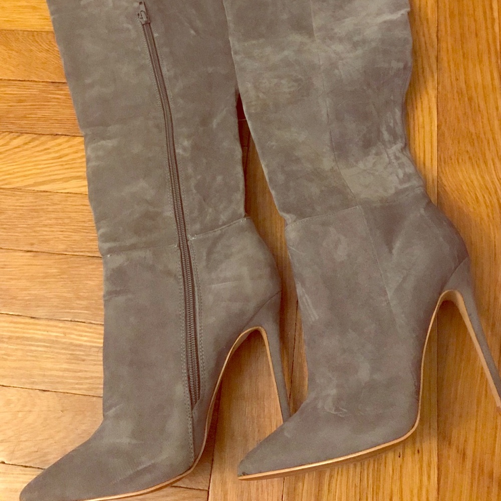 Thigh high boots/over the knee stiletto boots