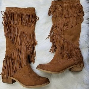 Not Rated Fringe boots