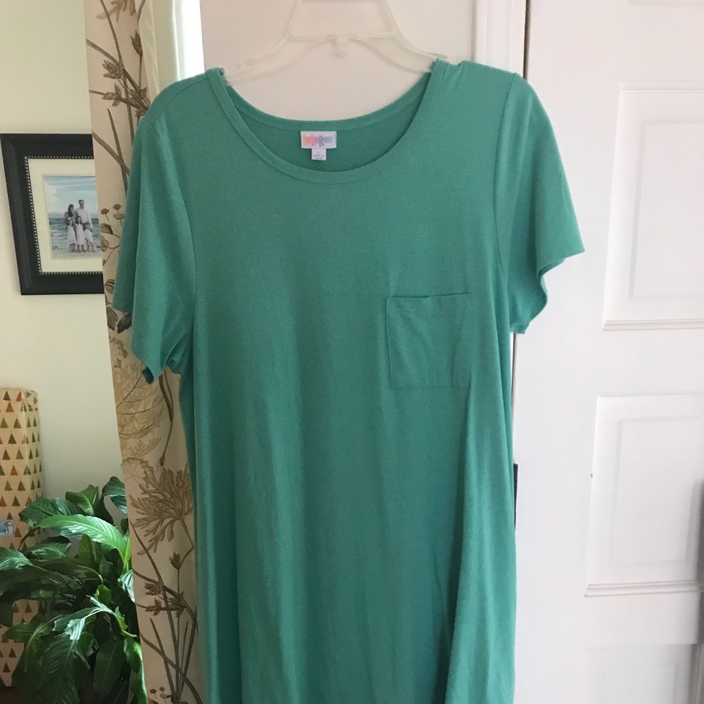 Lularoe Large Teal Carly Solid!