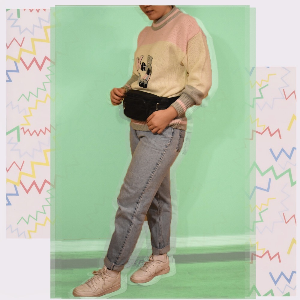80s KO Champion knit sweater