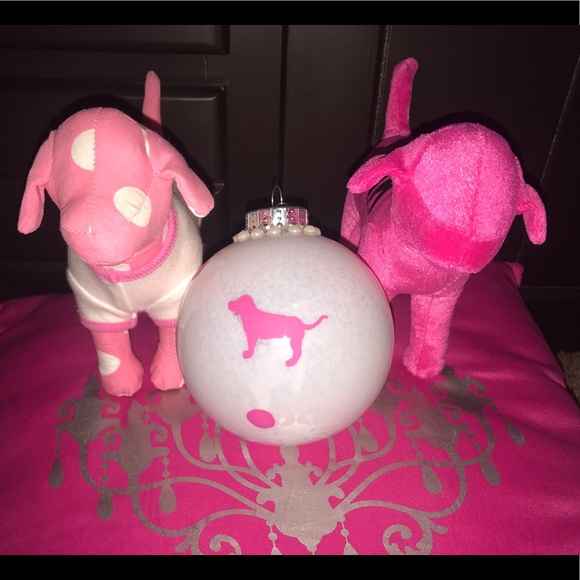 PINK puppies and ornament 💕🐾 - Picture 1 of 2