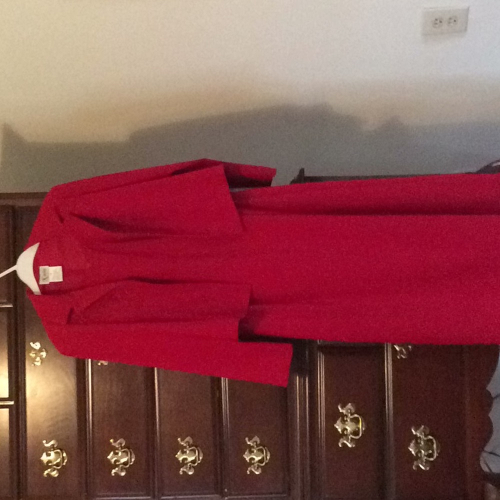 Red quality dress w/ jacket