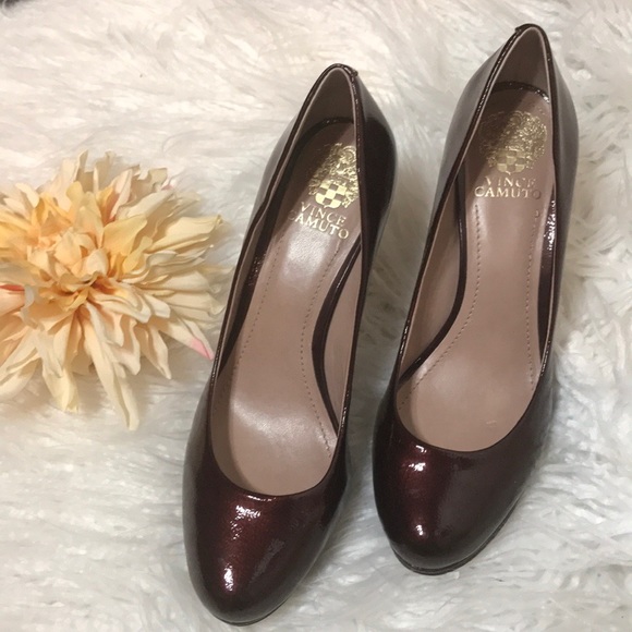 Vince Camuto Shoes - Vince Camuto Burgundy Desti Pump Shoes