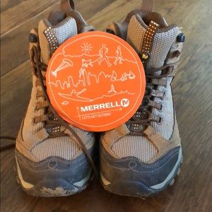 Merrill Hiking Boots, Pandora Breeze Mid Waterproo