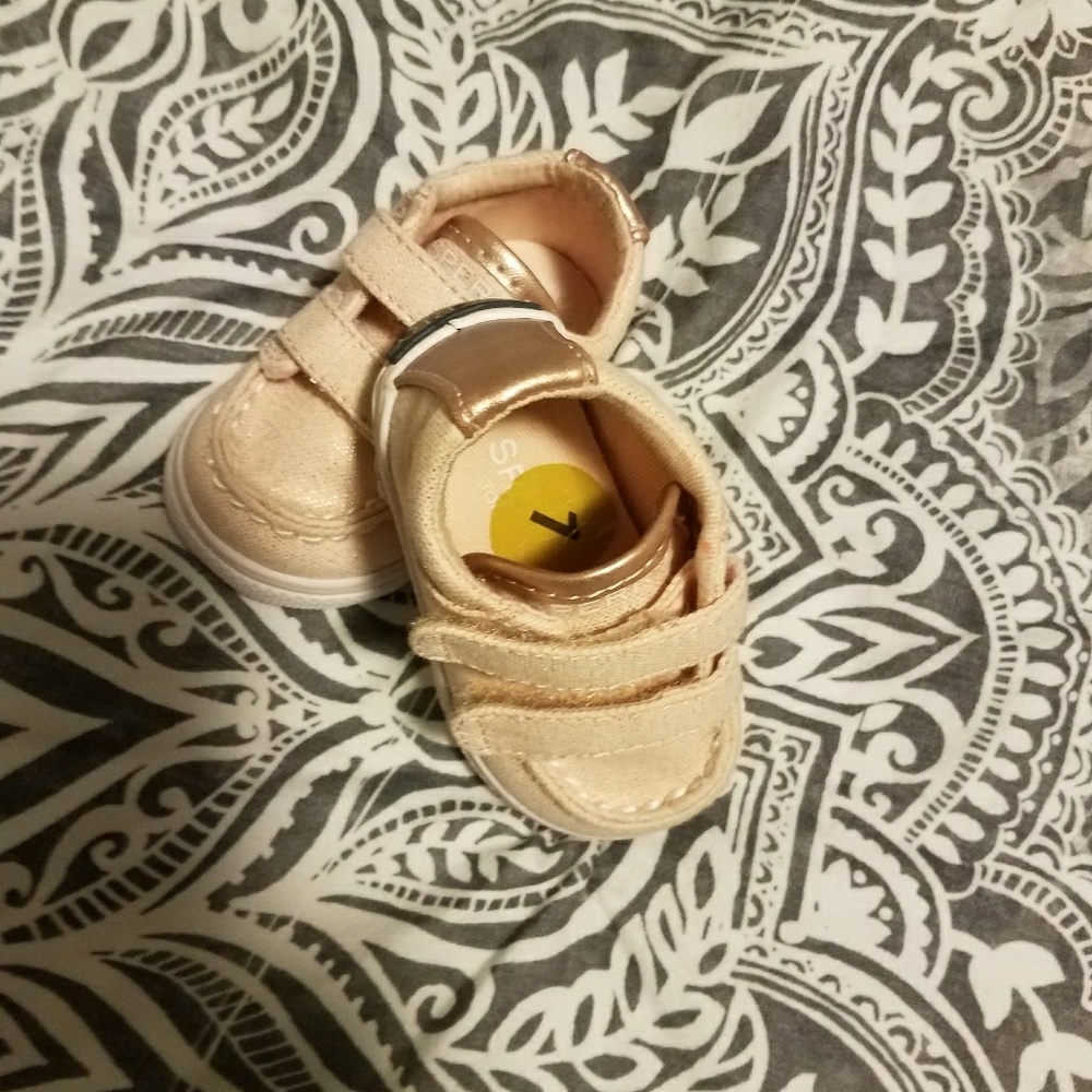 Baby Pink Sperry Sneakers