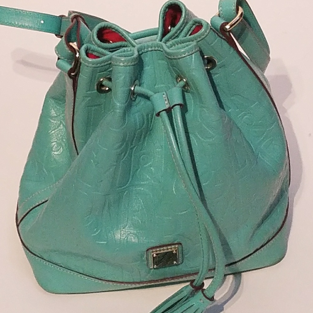 Rare authentic Dooney and Bourke drawstring bag