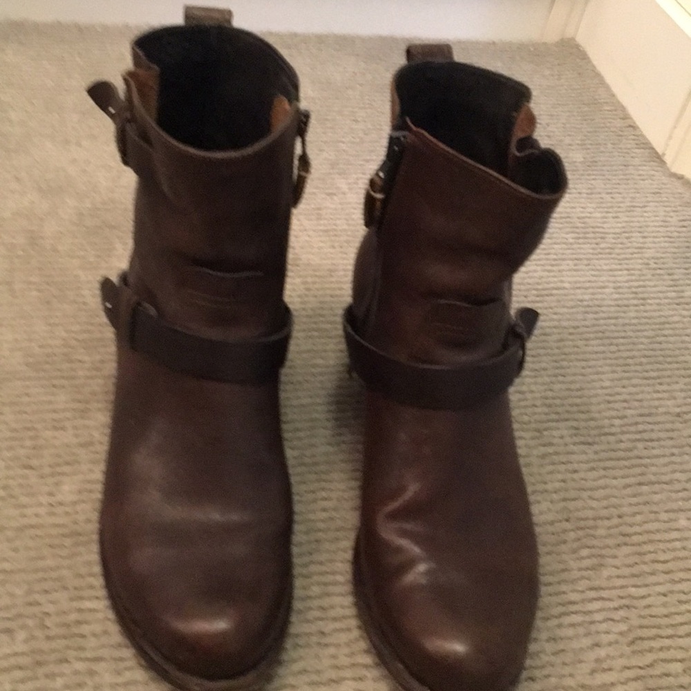 Rag & Bone brown booties