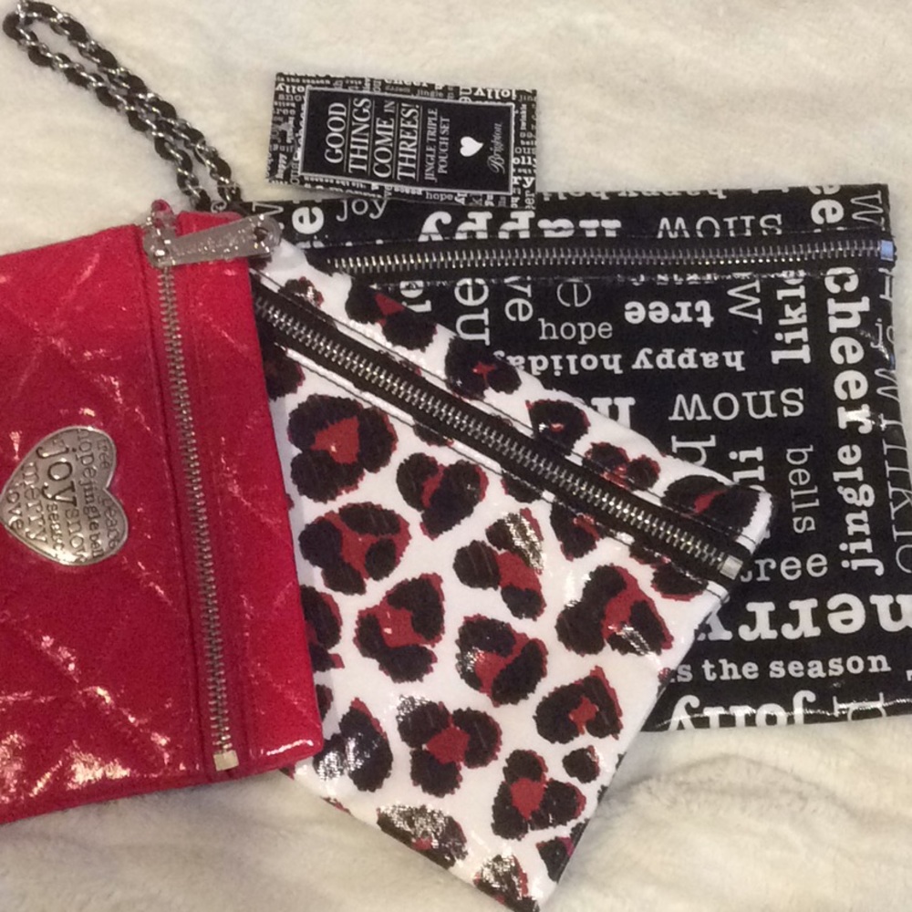 Brighton Holiday triple pouch set