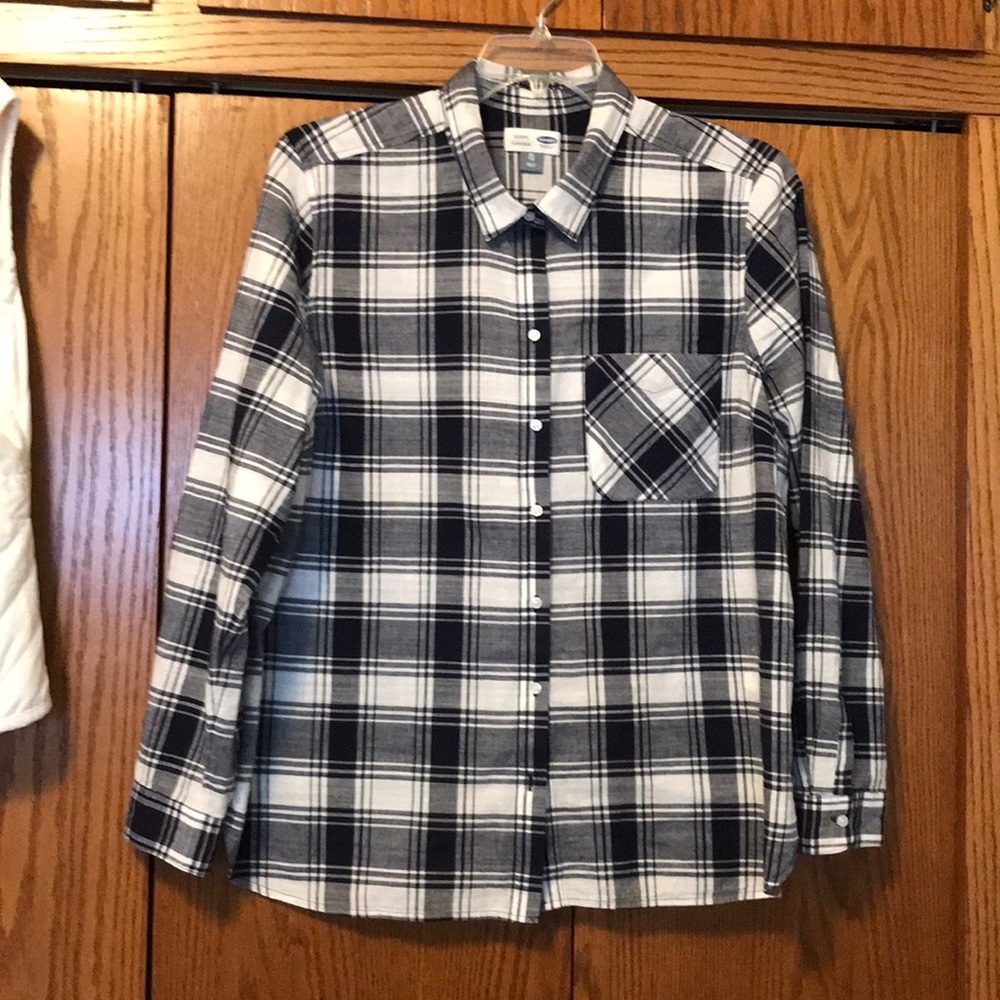 Shirt  stylish navy/cream