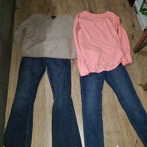 American eagle jeans , two nice shirts