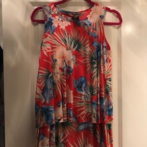 Agnes & Dora tier tunic tropical XS