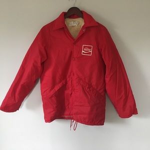 Wool-lined Coke Winter Jacket Small
