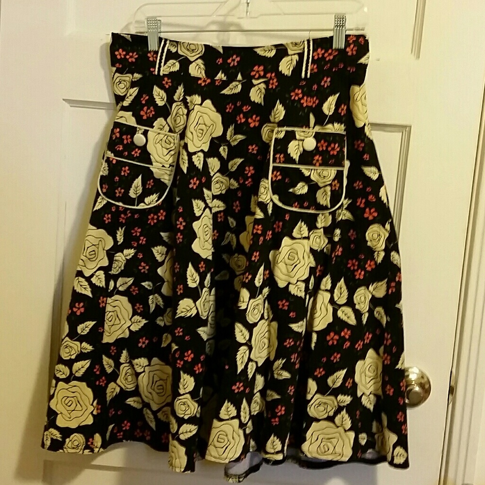 Voodoo Vixen swing skirt