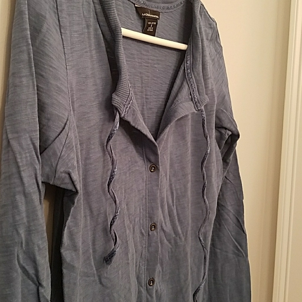 Moda Long Sleeve Button Up - Picture 2 of 4
