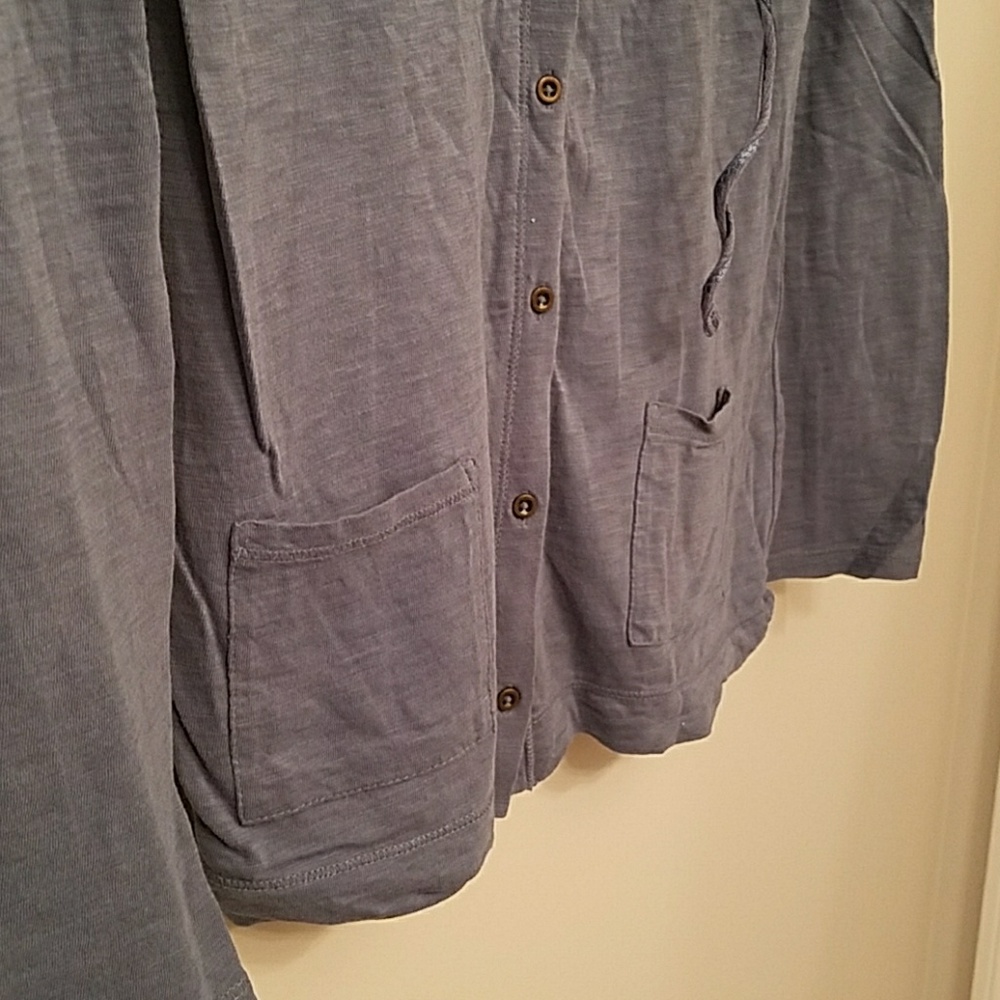 Moda Long Sleeve Button Up - Picture 3 of 4